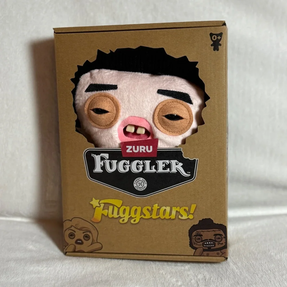 Fuggler Fuggstars Greazee Elvis 9-inch Plush Monster Figure - New in Box - Zuru